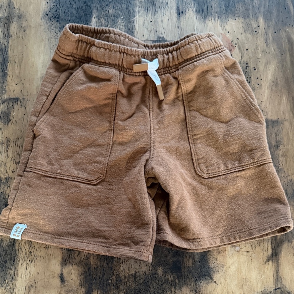 Wonder Nation Brown Kids Shorts